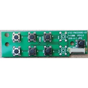 AKAI AK5819UHDS KEY BAORD ATSC-PM1320082-03